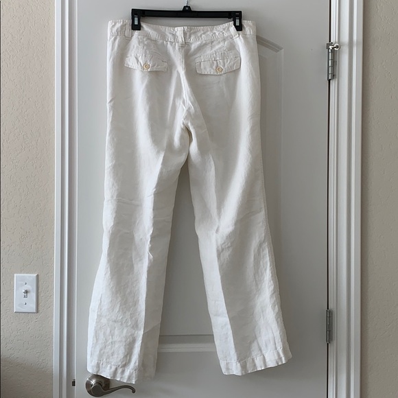 White linen pants - Picture 3 of 3